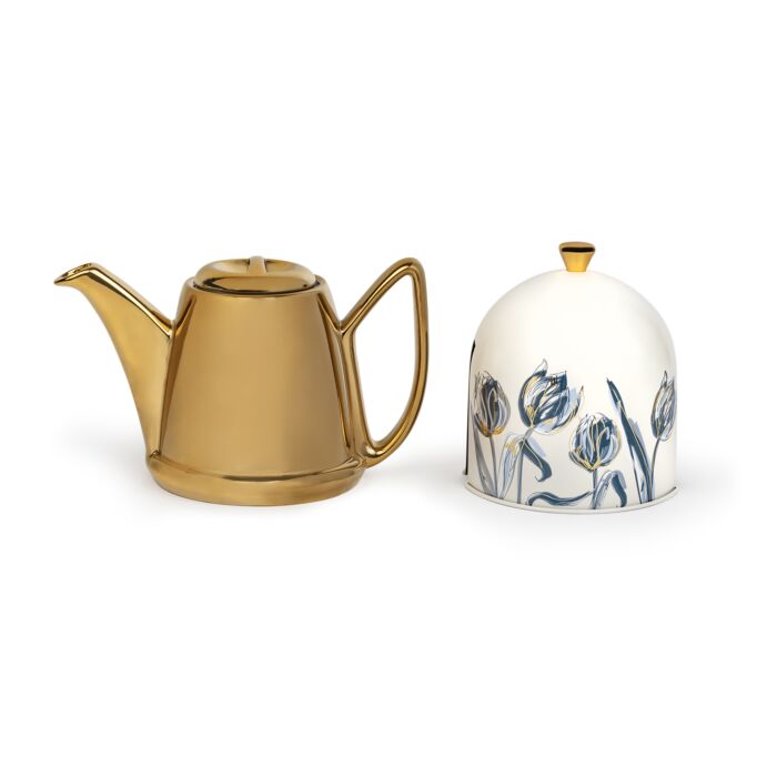 Theepot Cosy Manto Tulip, goud - Afbeelding 4