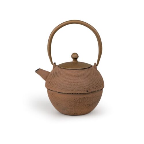 Theepot Sakura 1.2L gietijzer - Kastagnebruin