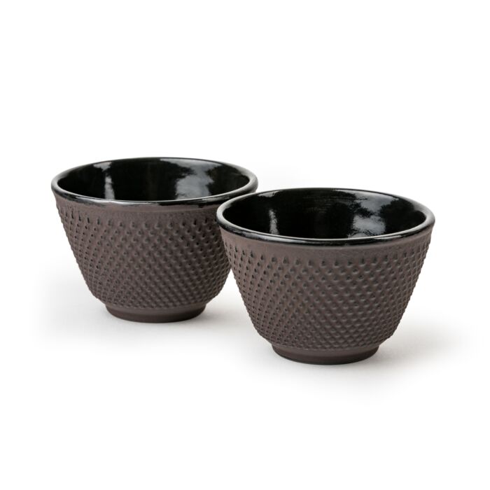 Bredemeijer Theekopjes Xilin, aubergine , set van 2