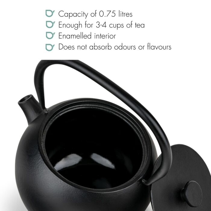 Theepot Guizhou - 0,75 liter - Zwart - Afbeelding 5