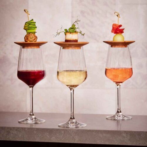 Tapasbordje 10 cm set van 2