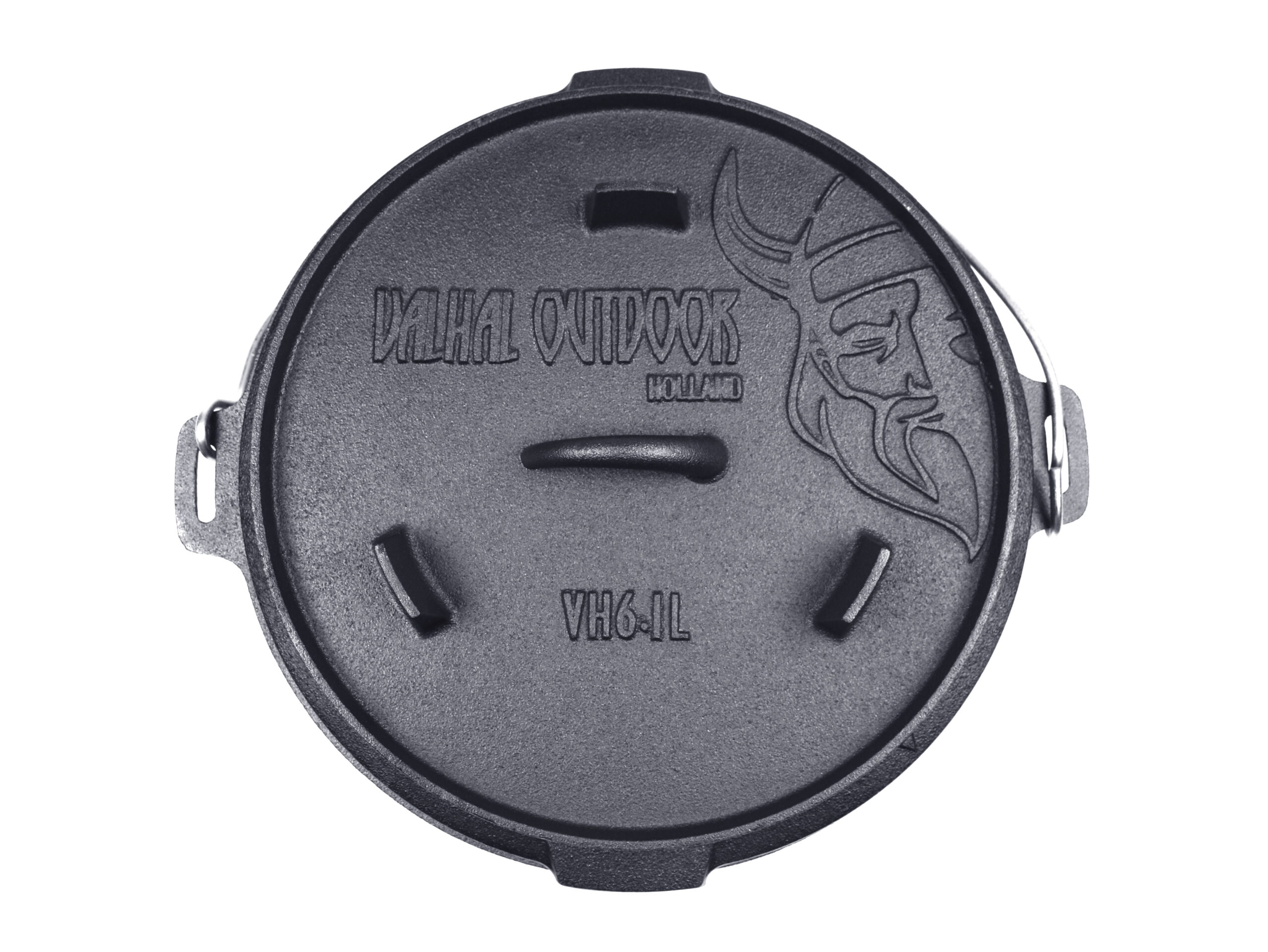 Valhal Outoor Dutch Oven 8 liter zonder pootjes - Afbeelding 2