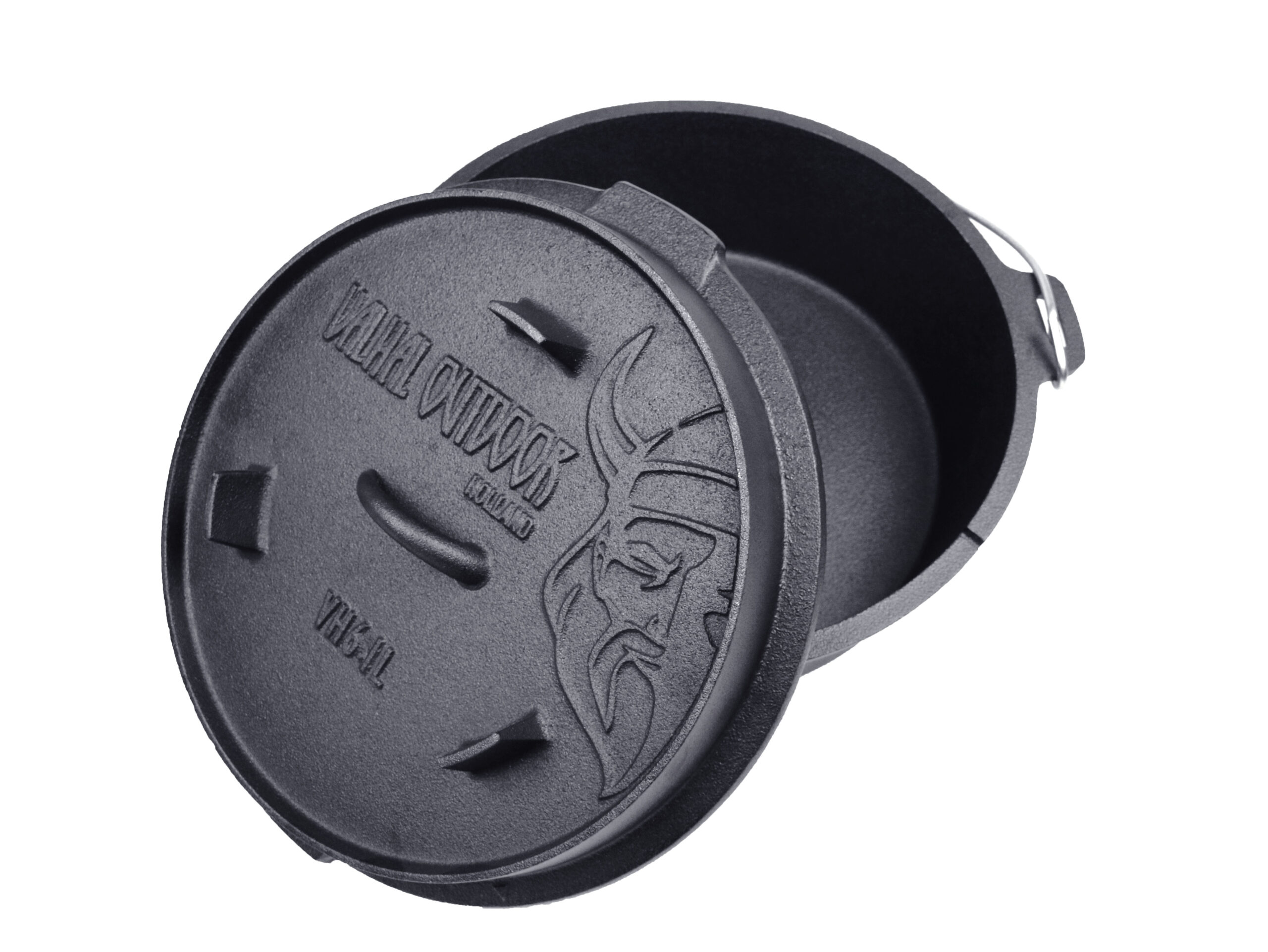 Valhal Outoor Dutch Oven 8 liter zonder pootjes - Afbeelding 3