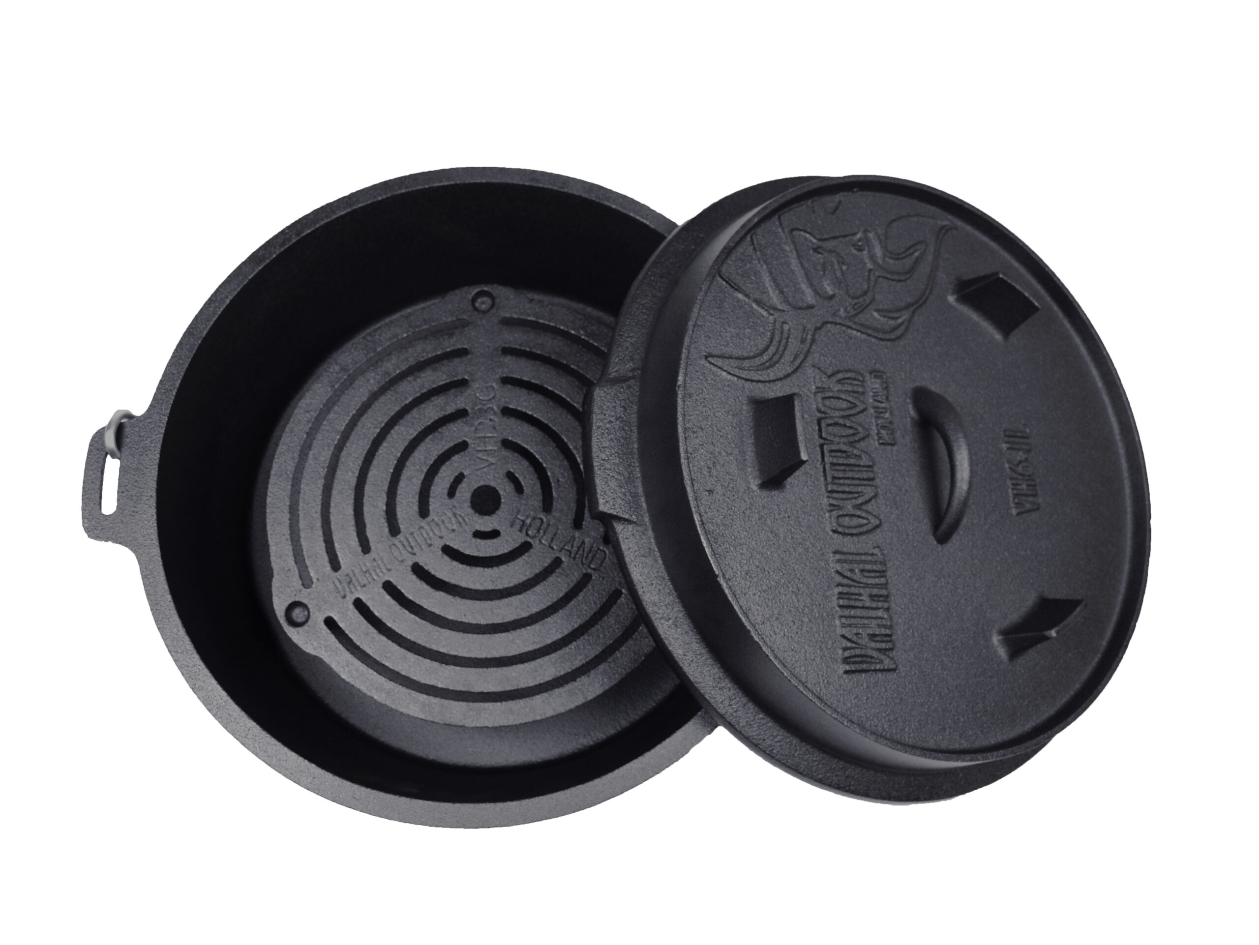 Valhal Outoor Dutch Oven 8 liter zonder pootjes - Afbeelding 5