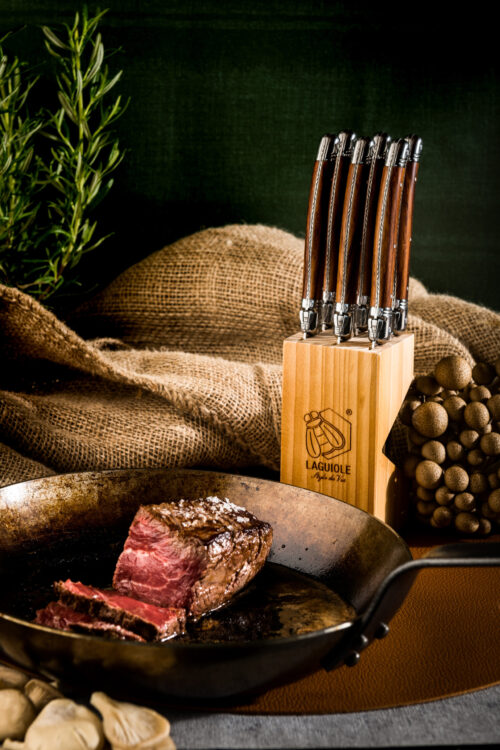Premium Line Steakmessen Wood 1.8 mm - Afbeelding 3