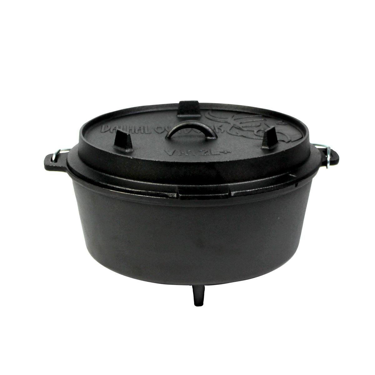 Valhal Outoor Dutch Oven 12+ Liter met pootjes