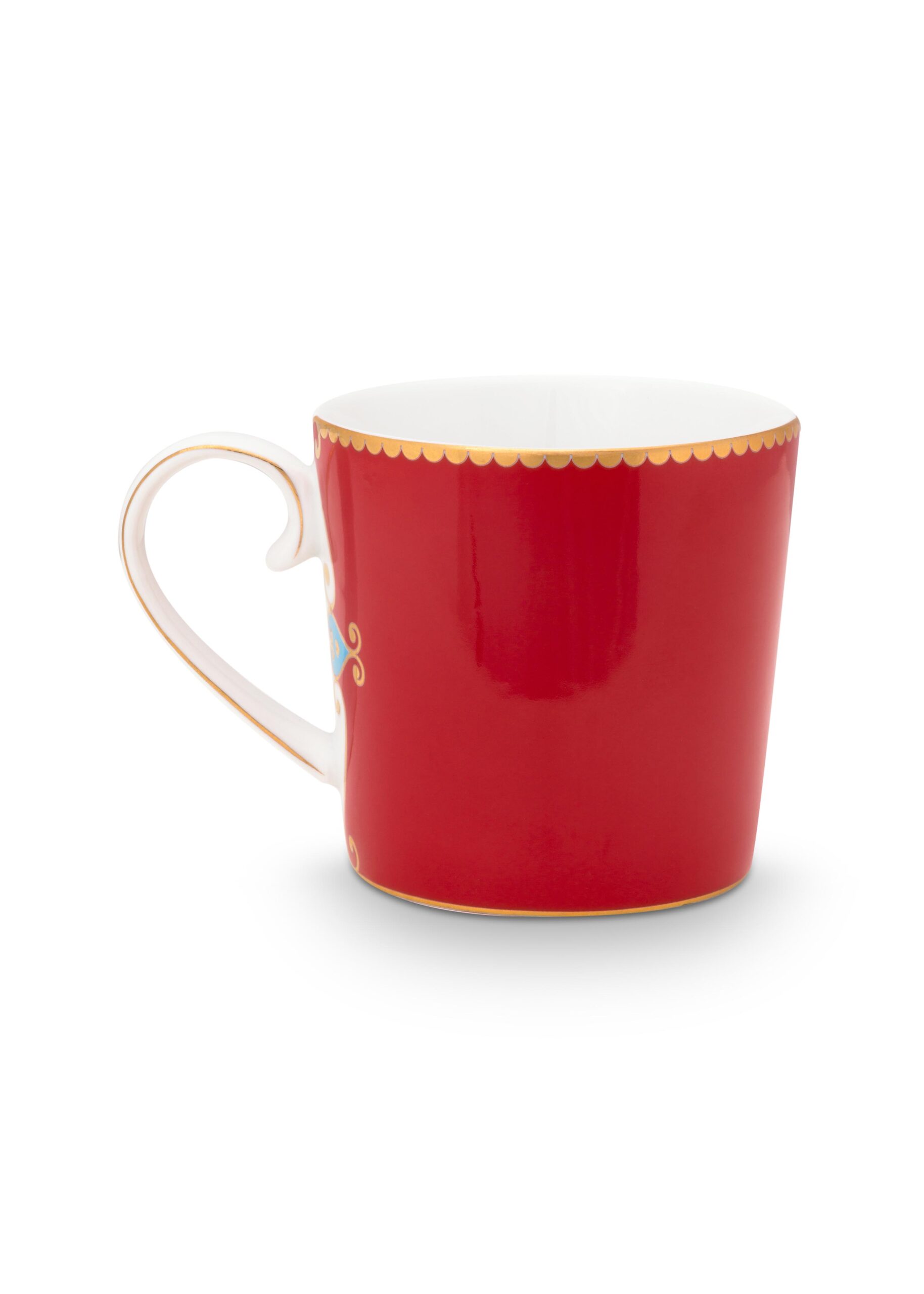Mug small love birds love medallion red-pink 150 ml - Afbeelding 2