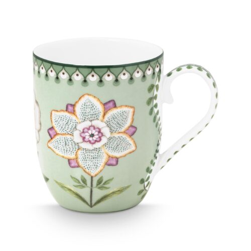 Pip Studio Lily & Lotus Flowers Large Green 350ml