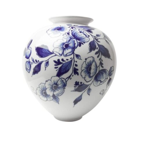Bolvaas Bloemen Delfstblauw