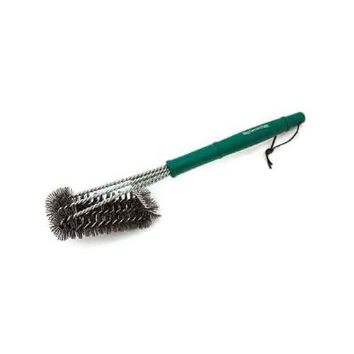DIAMOND-COATED NYLON BRISTLE GRID SCRUBBER
