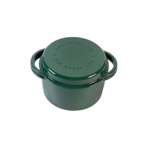 BGE Green Dutch Oven Round