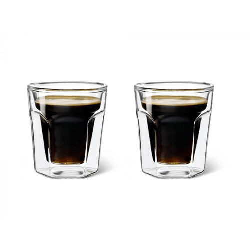 Dubbelwandige espresso glaasjes