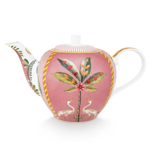 Pip Studio La Majorelle Theepot Groot Roze