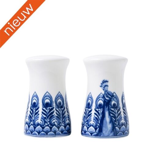 Heinen Delfts Blauw - Peper-en-zoutstel Paauw Blauw