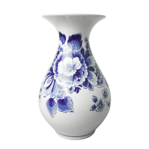 Heinen Delfts Blauw - Buikvaas Bloem Groot