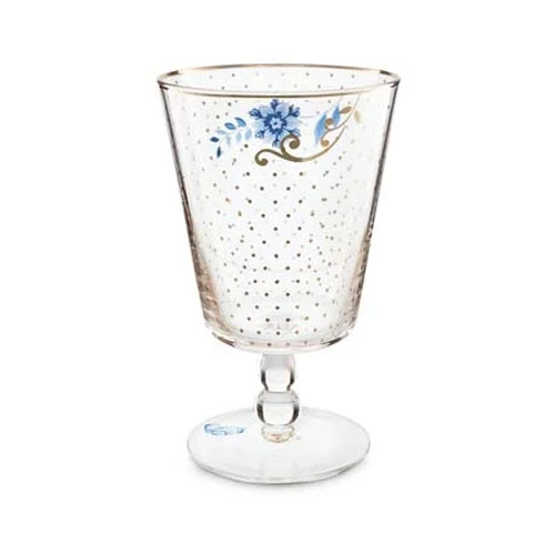 Pip Studio Royal Golden Dots Waterglas op voetje