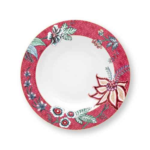 Flower festival diep bord 21.5cm
