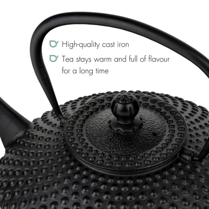 Bredemeijer Theepot Xilin 1,25 liter - Zwart - Afbeelding 5