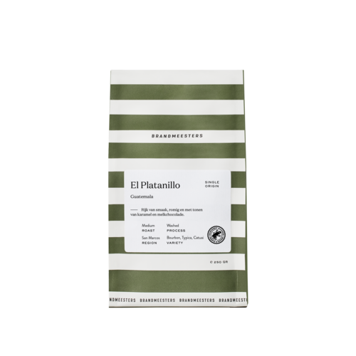Koffiebonen Guatemala - El Platanillo Rainforest Alliance - Brandmeesters