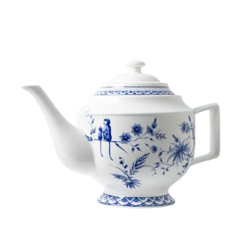 Heinen Delfts Blauw - Theepot Aapjes