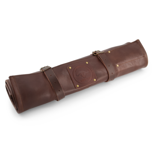 Witloft Buffalo knife roll 9-pocket - Chocolat