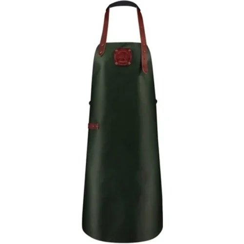 Witloft schort XXL Green/Cognac